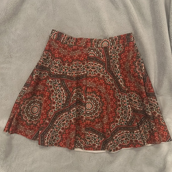 Abercrombie & Fitch Paisley Mini Skirt - Picture 5 of 6